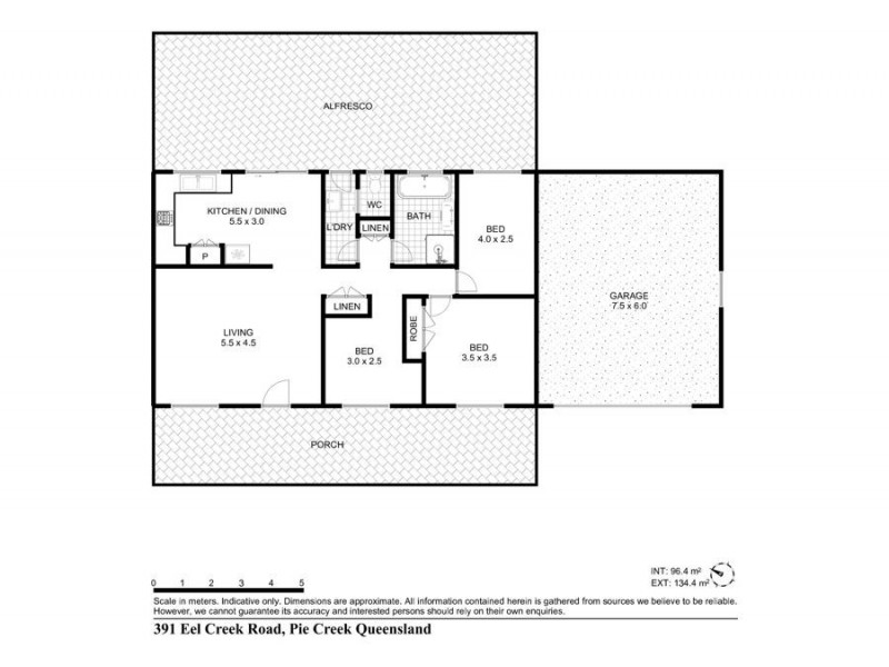 391 Eel Creek Road, Pie Creek QLD 4570 Floorplan