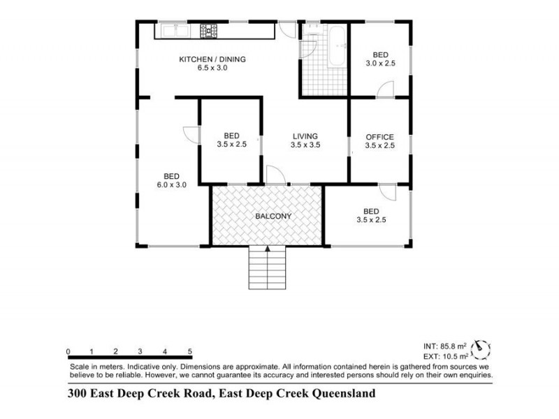 300 East Deep Creek Road, East Deep Creek QLD 4570 Floorplan