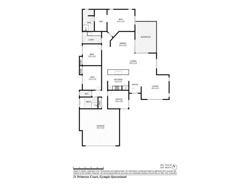 21 Primrose Court, Gympie QLD 4570 Floorplan