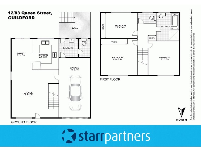 12/83 Queen Street, Guildford NSW 2161 Floorplan