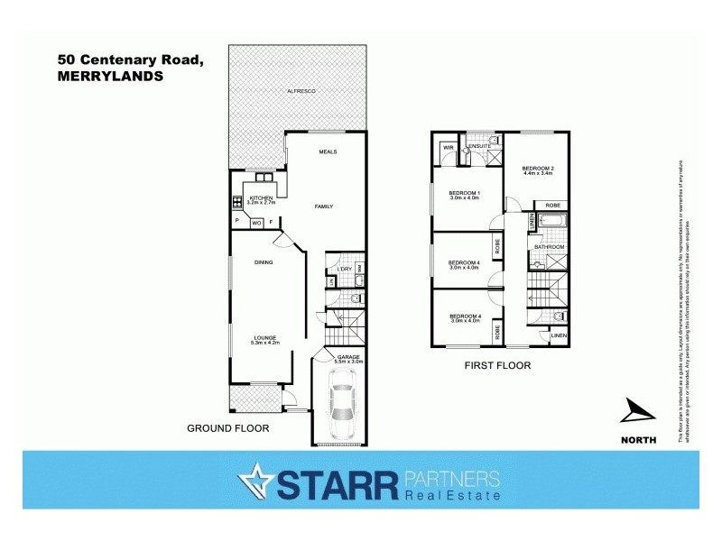 50 Centenary Road, Merrylands NSW 2160 Floorplan