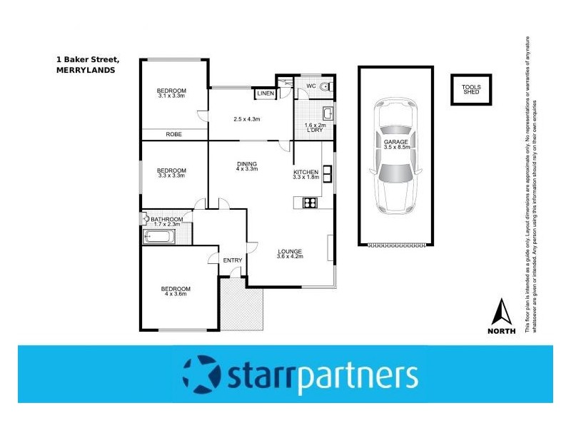 1 Baker Street, Merrylands NSW 2160