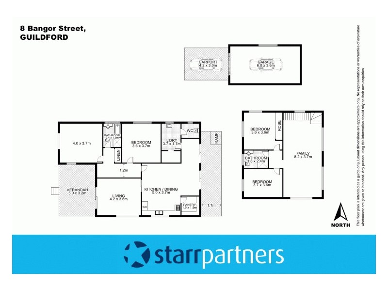 8 Bangor Street, Guildford NSW 2161 Floorplan