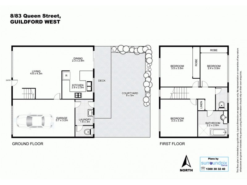 8/83 Queen Street, Guildford NSW 2161 Floorplan