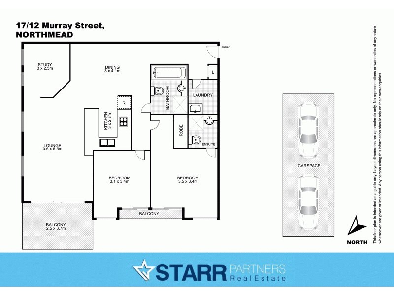 17/12 Murray Street, Northmead NSW 2152 Floorplan