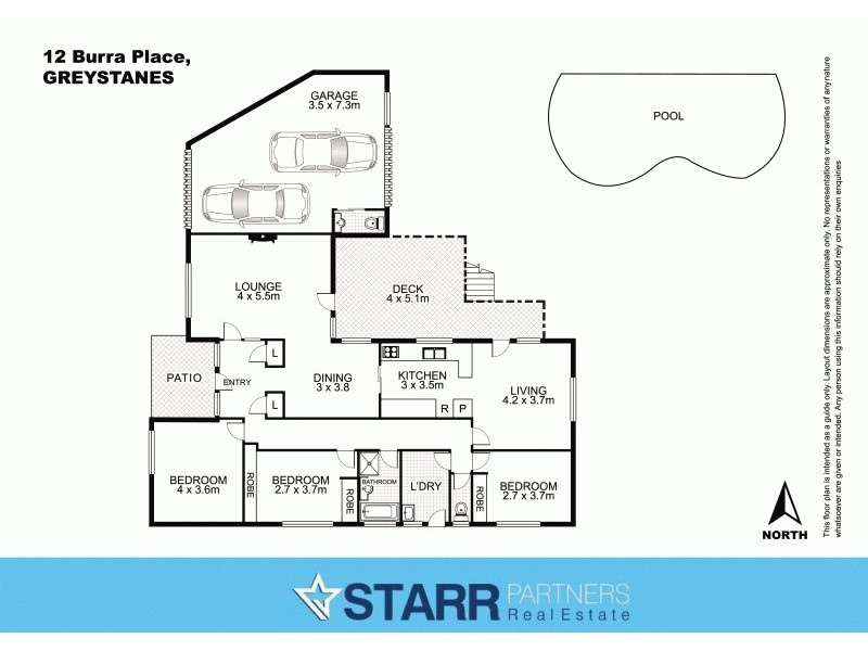 12 Burra Place, Greystanes NSW 2145 Floorplan