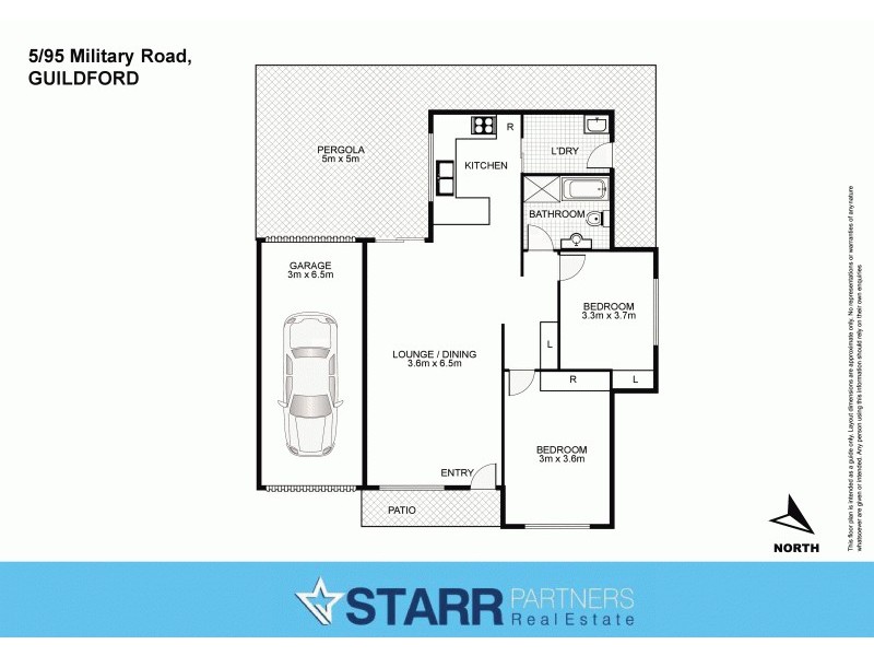 5/95 Military Road, Guildford NSW 2161 Floorplan
