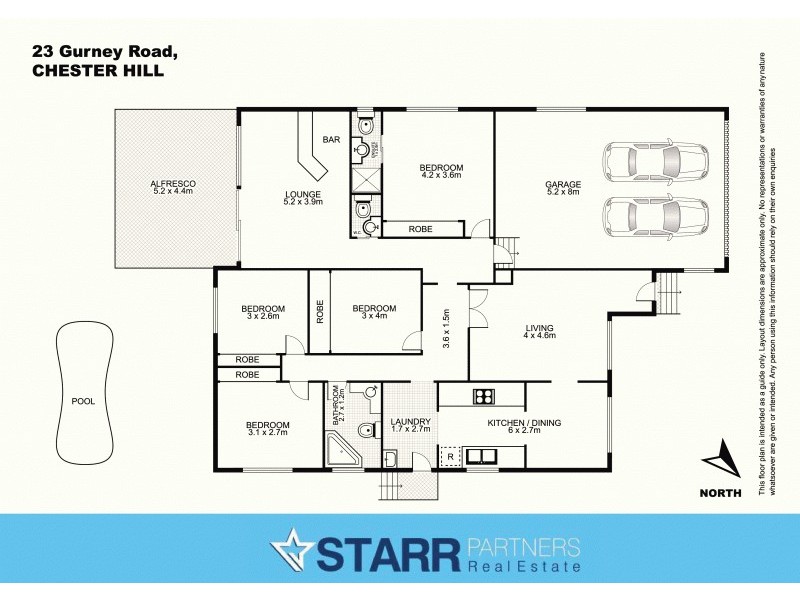 23 Gurney Road, Chester Hill NSW 2162 Floorplan