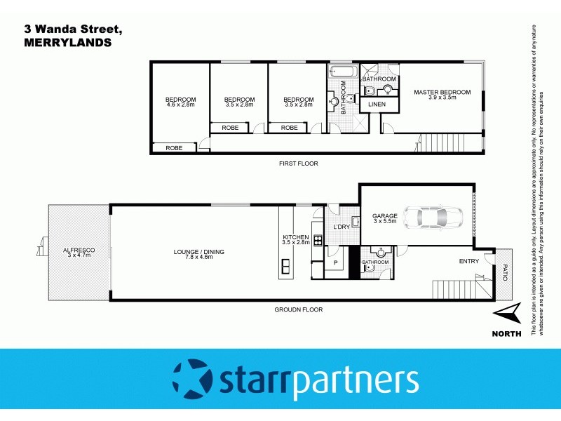 3 Wanda Street, Merrylands NSW 2160 Floorplan
