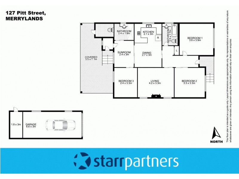 127 Pitt Street, Merrylands NSW 2160 Floorplan