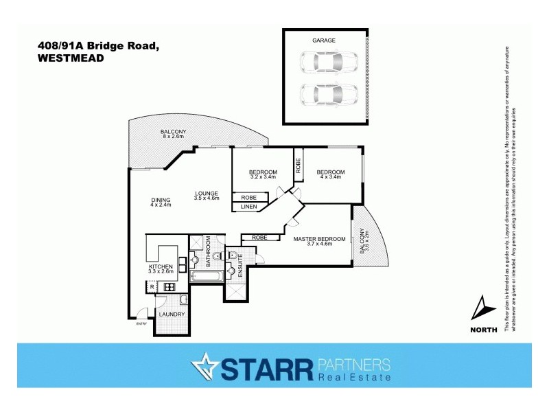 408/91A Bridge Road, Westmead NSW 2145 Floorplan