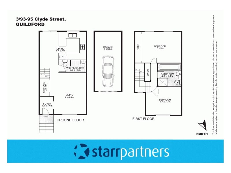 3/93-95 Clyde Street, Guildford NSW 2161 Floorplan