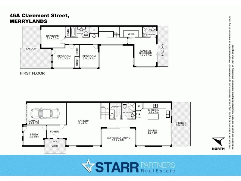 46a Claremont Street, Merrylands NSW 2160 Floorplan