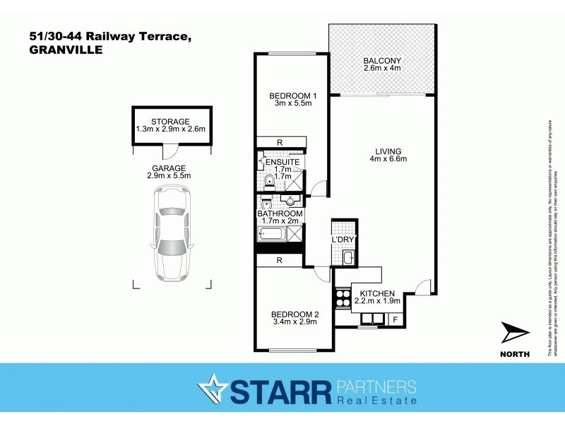 51/30-44 Railway Terrace, Granville NSW 2142 Floorplan