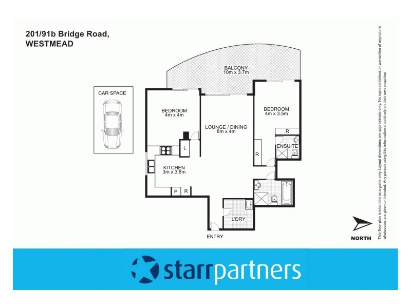 201/91B Bridge Road, Westmead NSW 2145 Floorplan