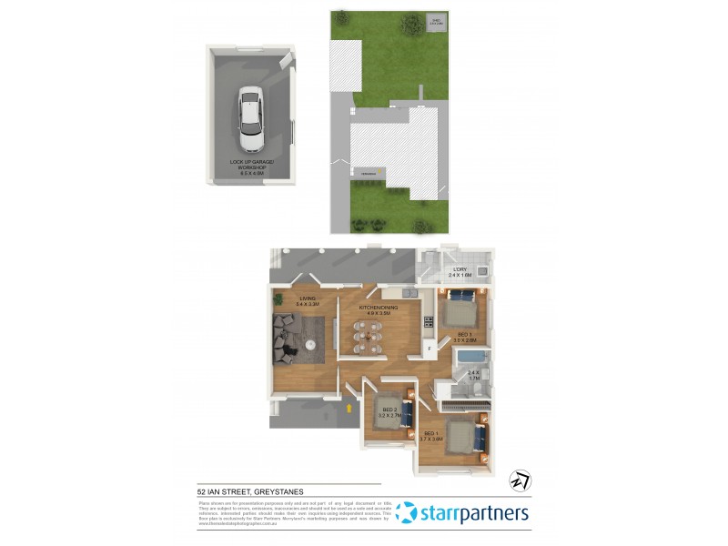 52 Ian Street, Greystanes NSW 2145 Floorplan