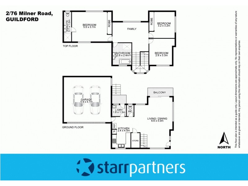 2/76 Milner Road, Guildford NSW 2161 Floorplan