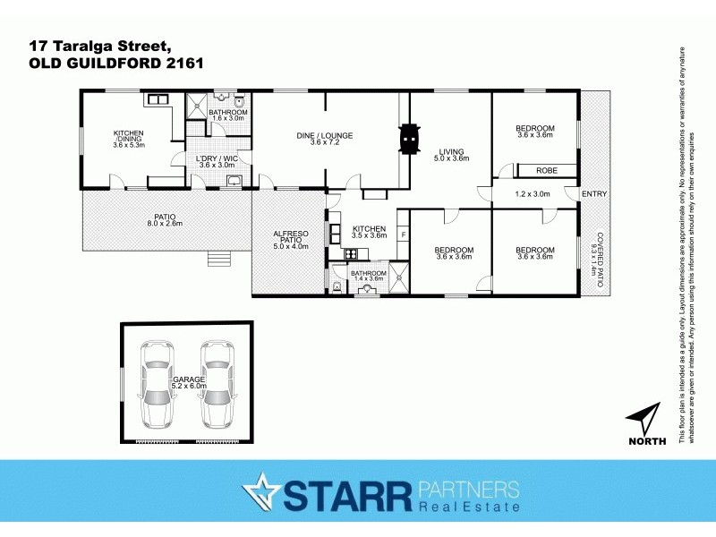 17 Taralga Street, Old Guildford NSW 2161 Floorplan