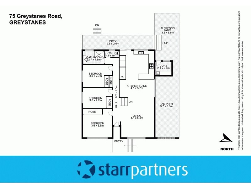 75 Greystanes Road, Greystanes NSW 2145 Floorplan