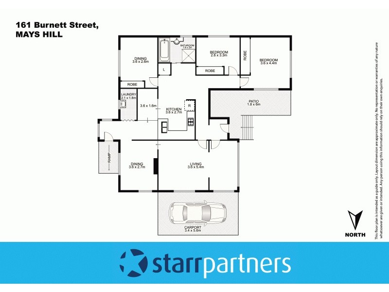 161 Burnett Street, Mays Hill NSW 2145 Floorplan