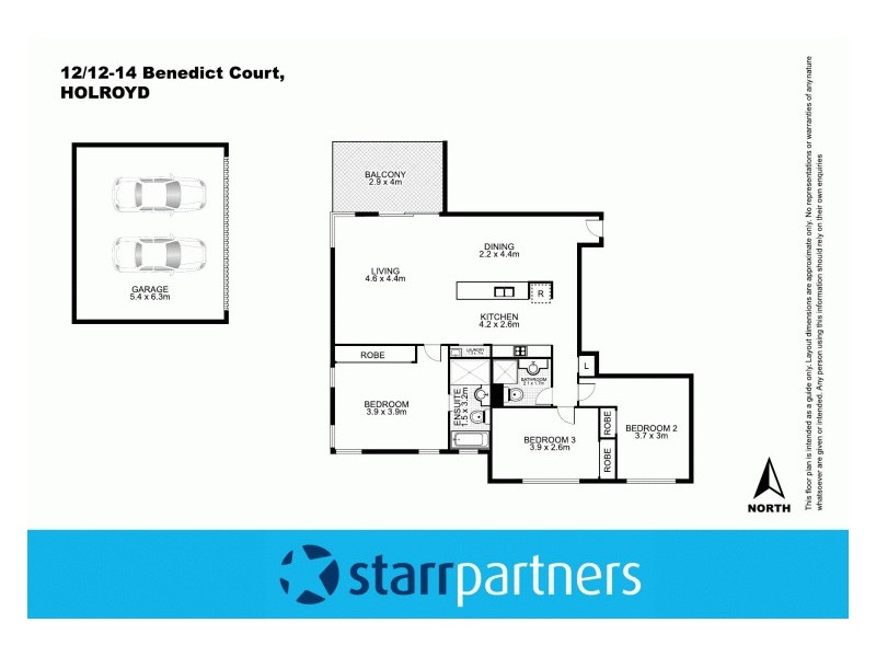 12/12-14 Benedict Court, Holroyd NSW 2142 Floorplan