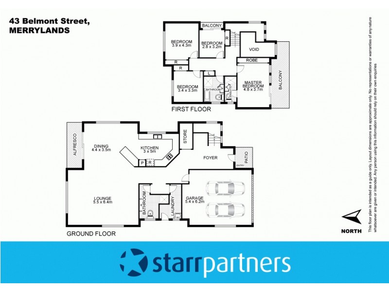 43 Belmont Street, Merrylands NSW 2160 Floorplan