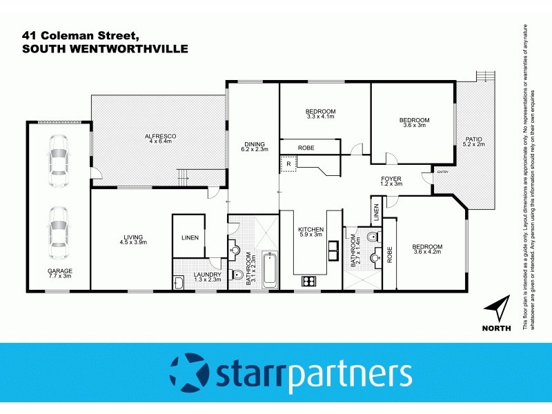 41 Coleman Street, South Wentworthville NSW 2145 Floorplan