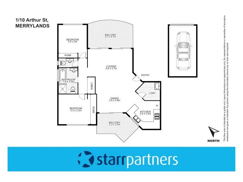 1/10 Arthur Street, Merrylands NSW 2160