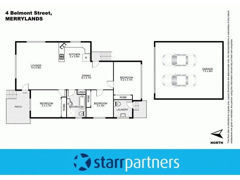 4 Belmont Street, Merrylands NSW 2160 Floorplan
