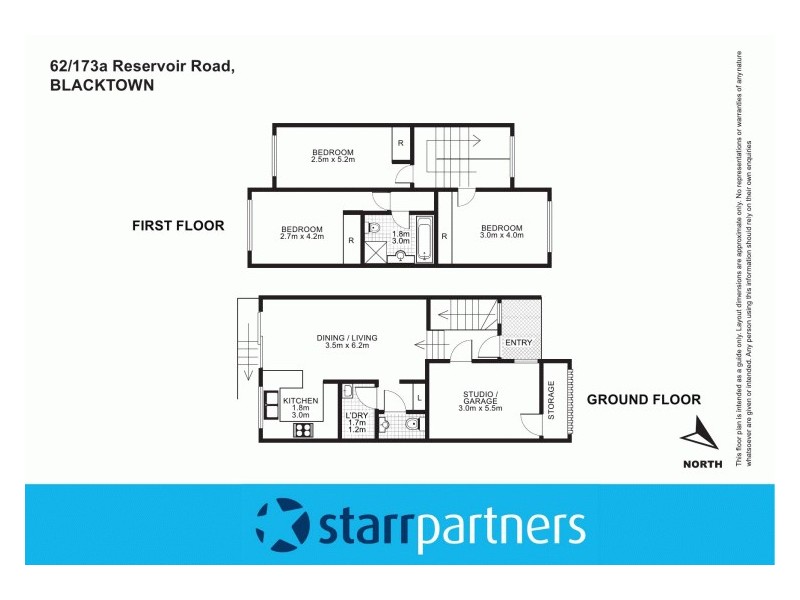 62/173A Reservoir Road, Blacktown NSW 2148 Floorplan