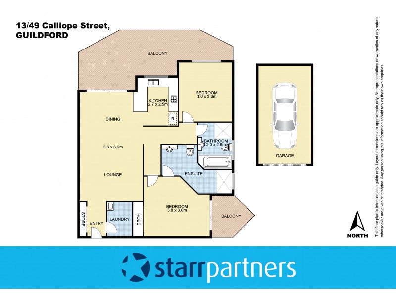 13/49-51 Calliope Street, Guildford NSW 2161 Floorplan