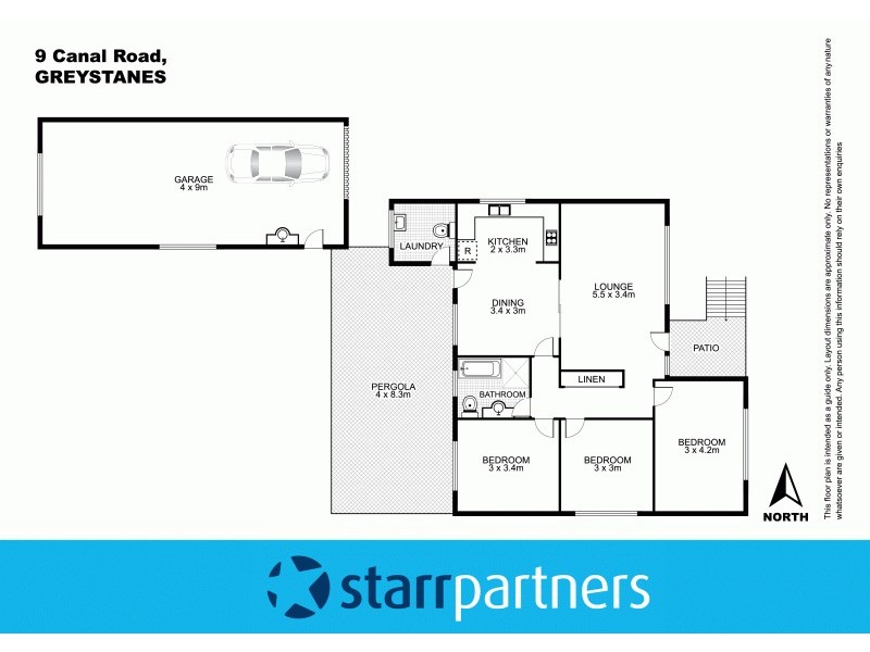 9 Canal Road, Greystanes NSW 2145 Floorplan