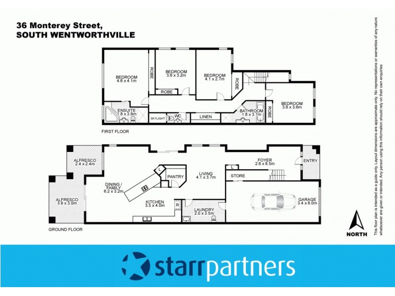36 Monterey Street, South Wentworthville NSW 2145 Floorplan