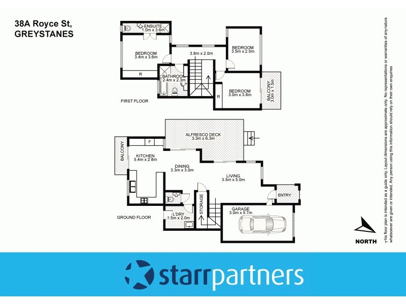 38a Royce Street, Greystanes NSW 2145 Floorplan