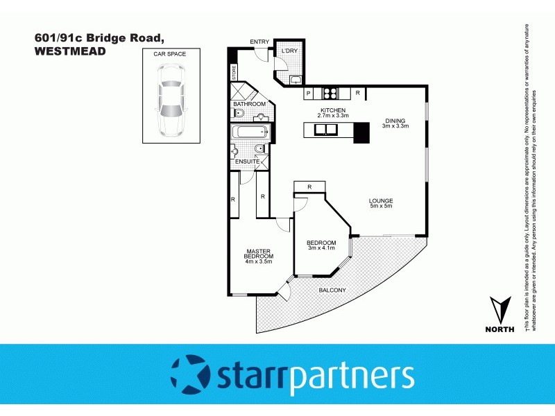 601/91c Bridge Road, Westmead NSW 2145 Floorplan
