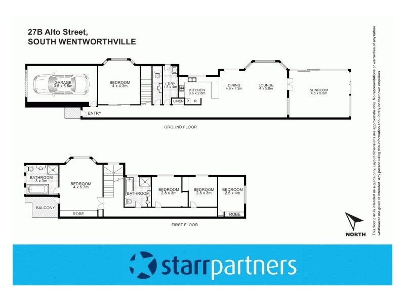 27B Alto Street, South Wentworthville NSW 2145 Floorplan