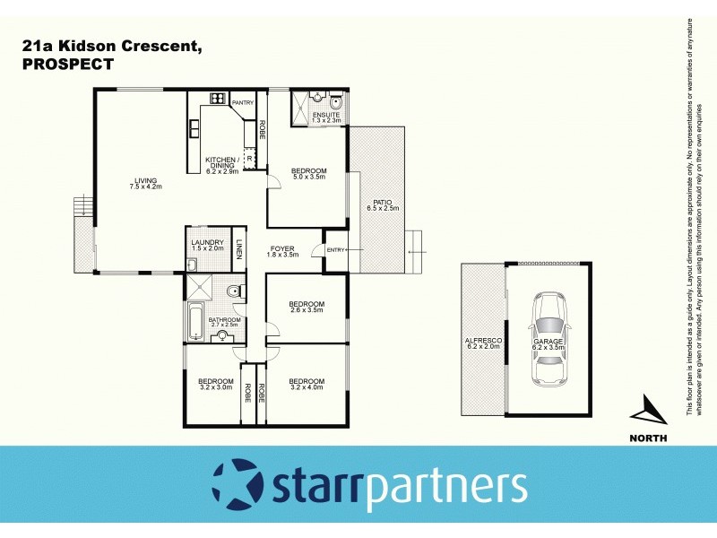 21a Kisdon Crescent, Prospect NSW 2148 Floorplan
