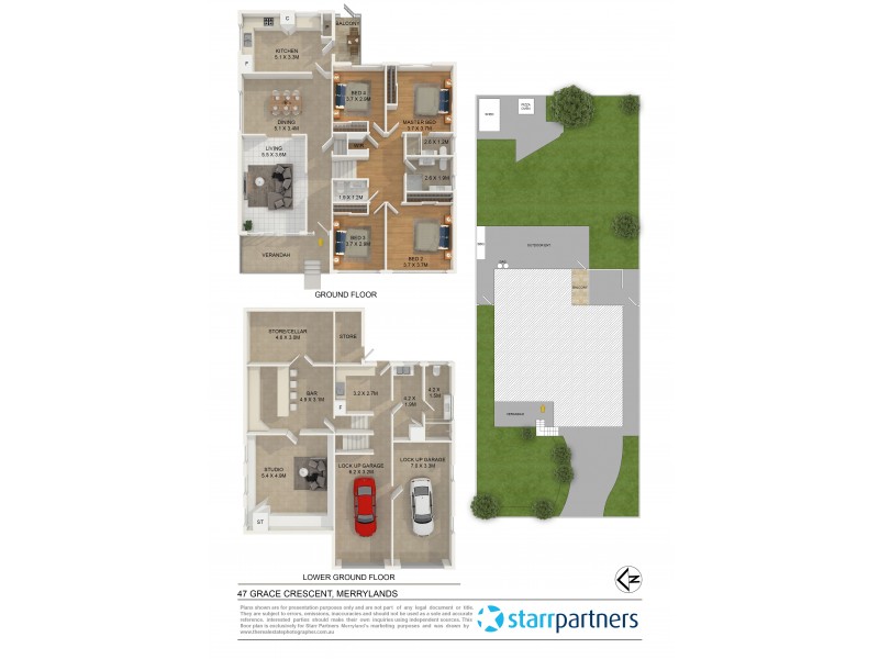 47 Grace Crescent, Merrylands NSW 2160 Floorplan