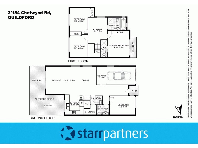 2/154 Chetwynd Road, Guildford NSW 2161 Floorplan