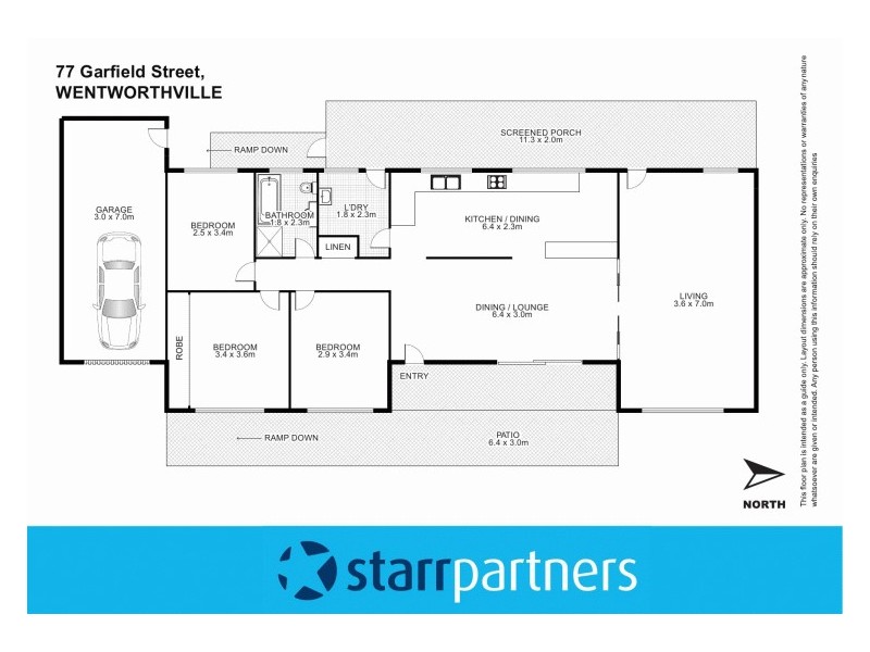 77 Garfield Street, Wentworthville NSW 2145 Floorplan