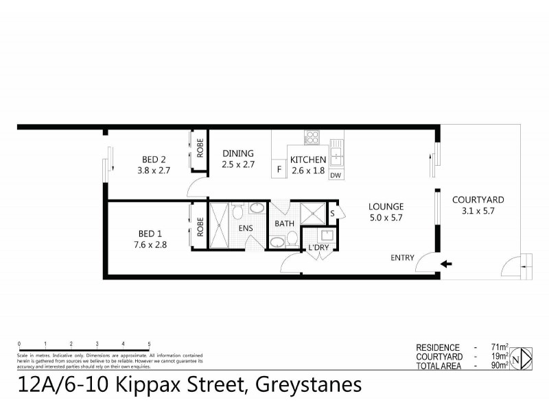 12A/6-10 Kippax Street, Greystanes NSW 2145