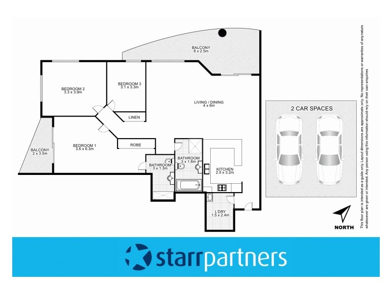 702/91A Bridge Road, Westmead NSW 2145 Floorplan