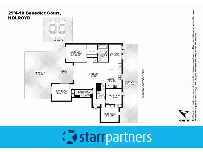 29/4-10 Benedict Court, Holroyd NSW 2142 Floorplan