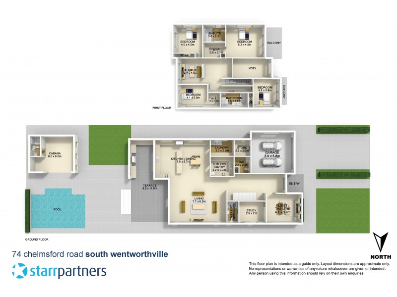 74 Chelmsford Road, South Wentworthville NSW 2145 Floorplan