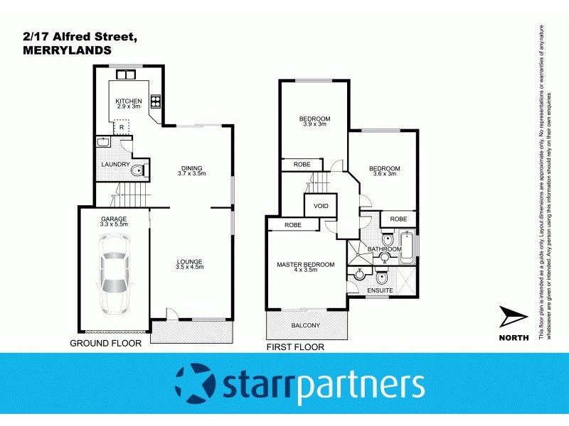 2/17 Alfred Street, Merrylands NSW 2160 Floorplan