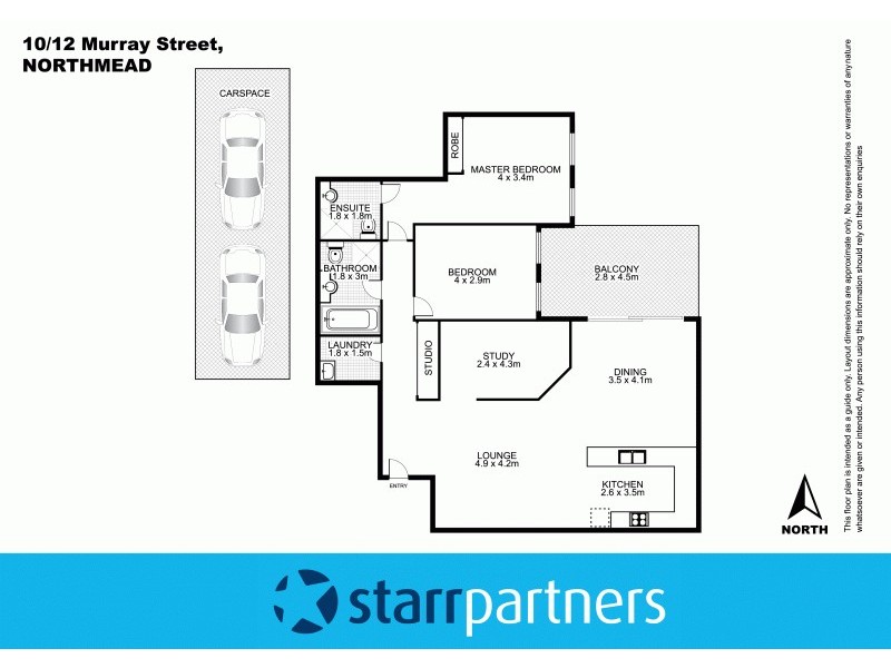 10/12 Murray Street, Northmead NSW 2152 Floorplan