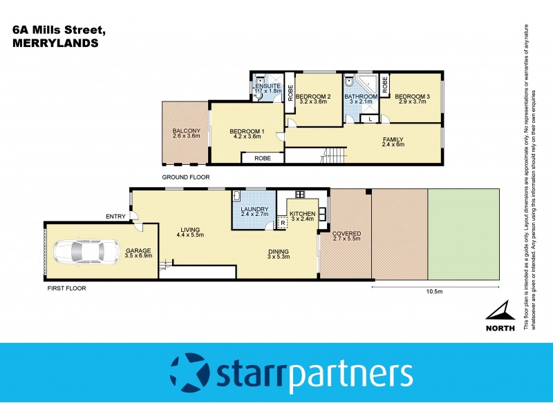 6a Mills Street, Merrylands NSW 2160 Floorplan