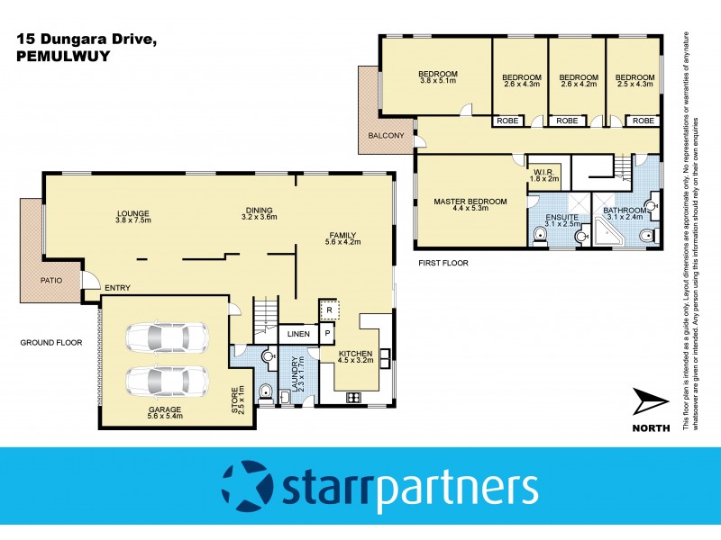 15 Dungara Drive, Pemulwuy NSW 2145 Floorplan