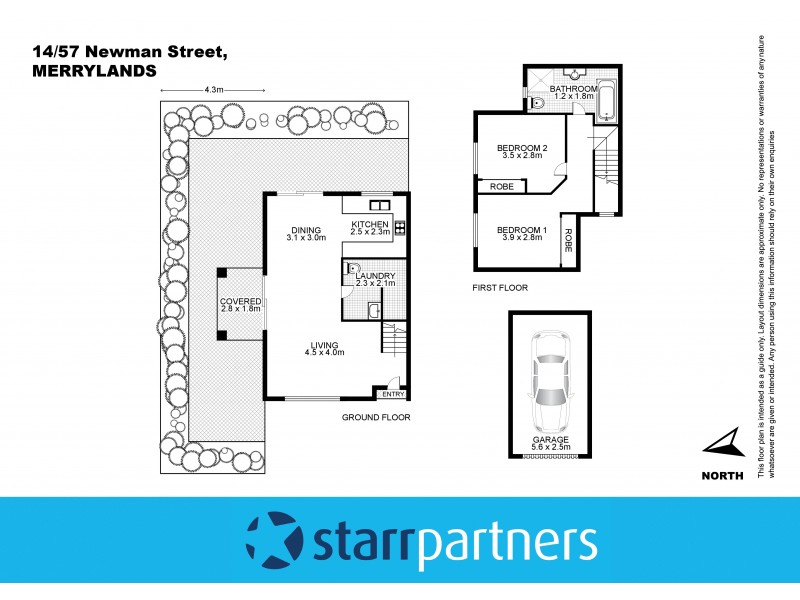 14/57 Newman Street, Merrylands NSW 2160 Floorplan