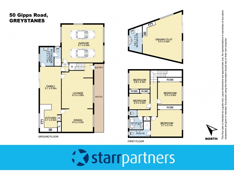50 Gipps Road, Greystanes NSW 2145 Floorplan